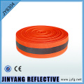 High visibility Polyester single face reflective printed ribbon